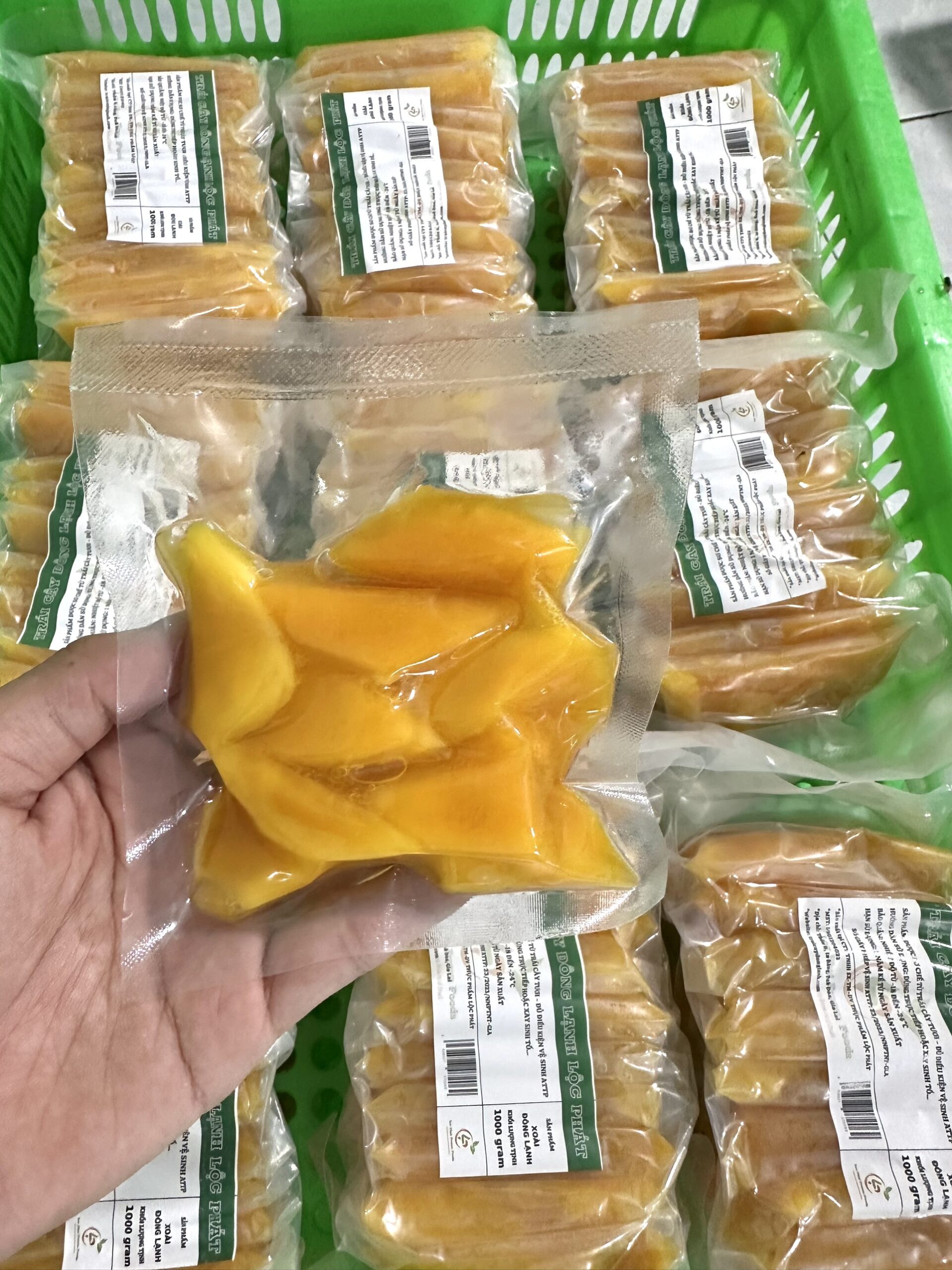 Hướng Dẫn Rã Đông Trái Cây Đông Lạnh Đúng Cách Trước Khi Sử Dụng :3 sản phẩm xoài đông lạnh