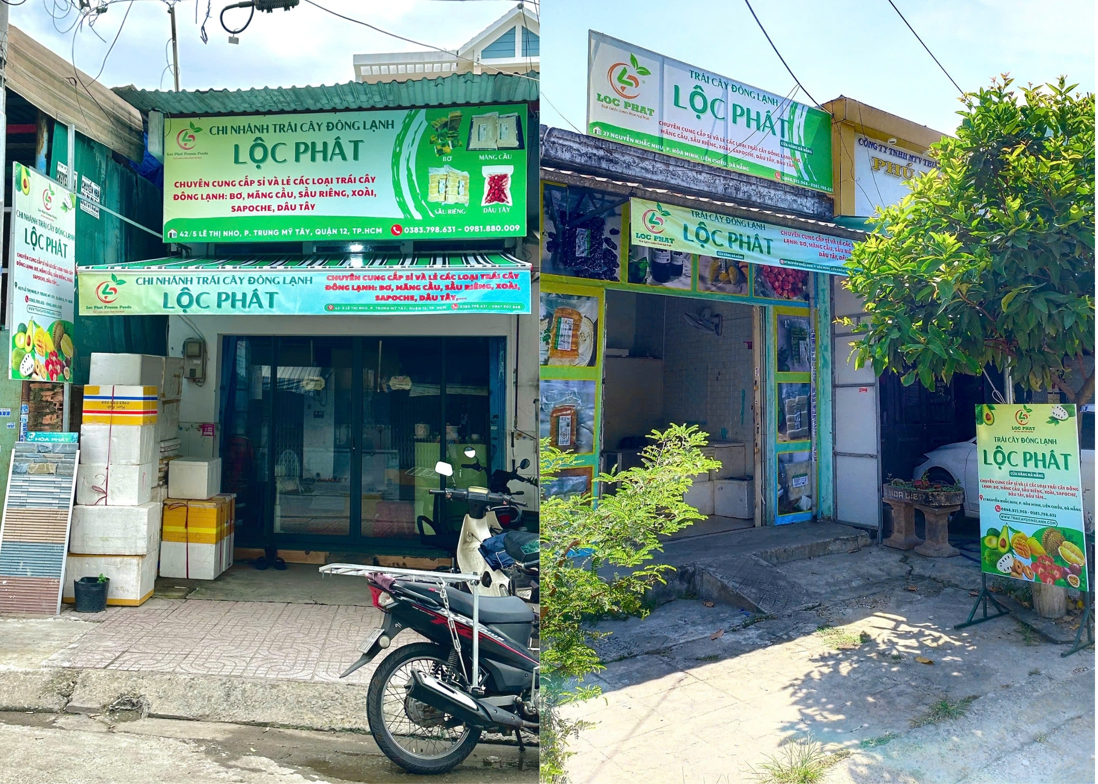 Giới thiệu Cửa hàng phân phối của Lộc Phát tại TP.HCM và Đà Nẵng