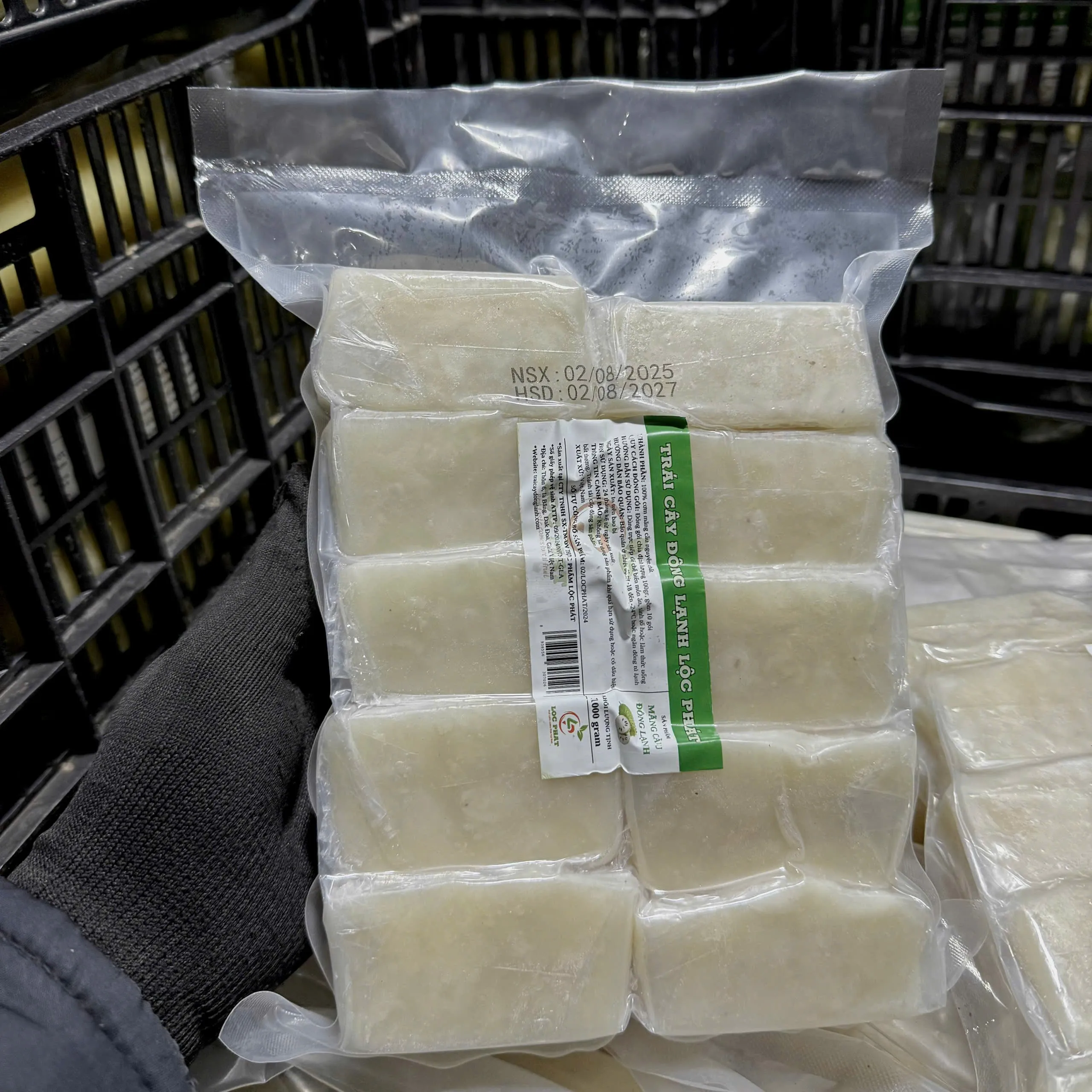 Mãng cầu đông lạnh 100gr